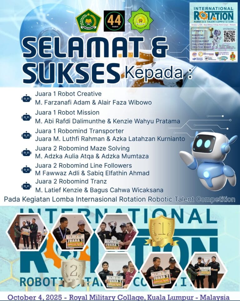 Juara Robotik Internasional Malaysia 2025