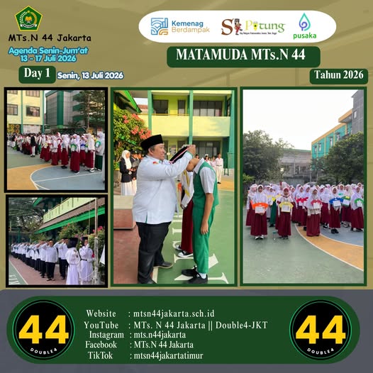 Resmi Dibuka! MATAMUDA 2026 Sambut Generasi Baru MTsN 44 Jakarta