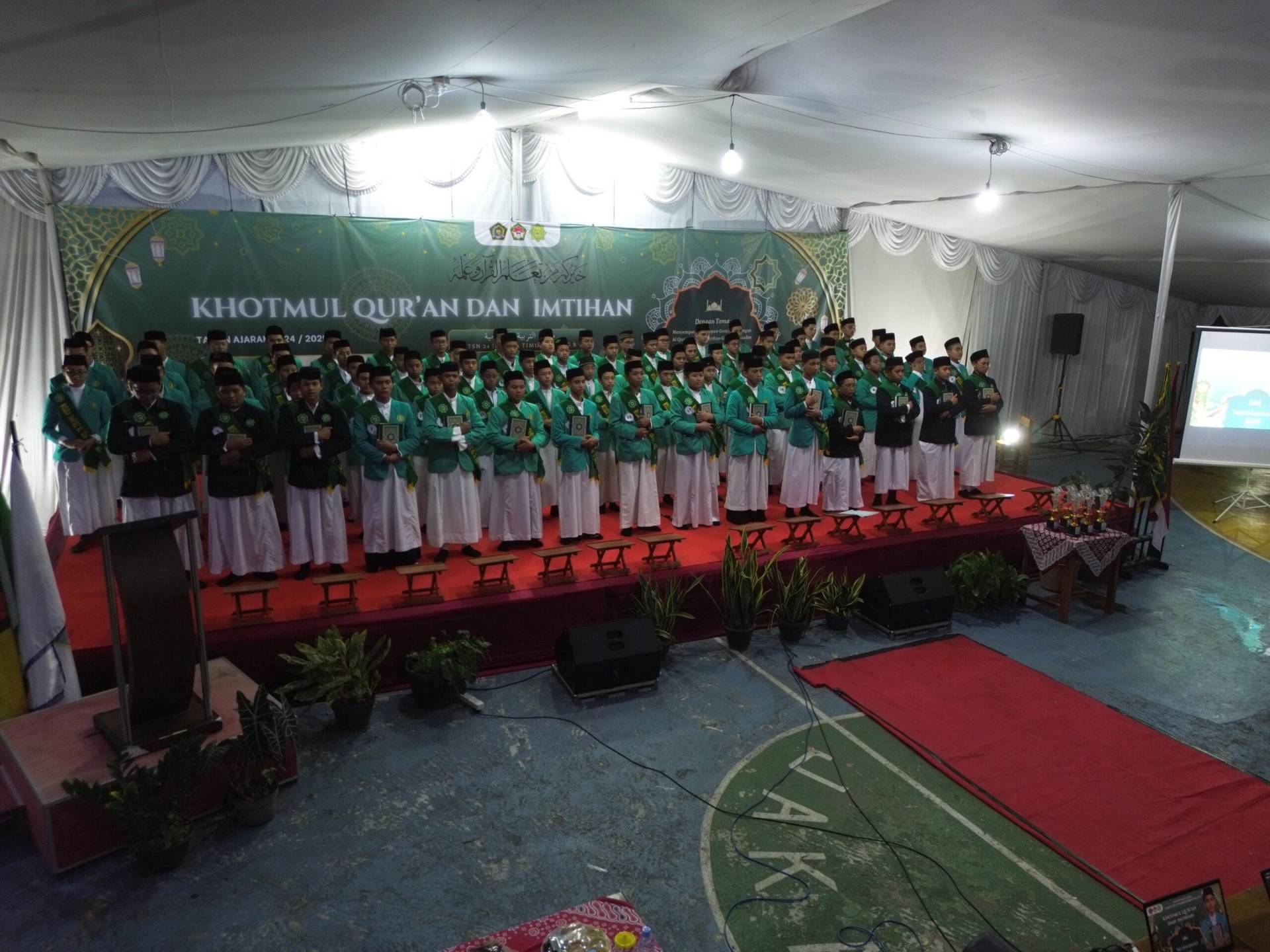 photo Khotmul & Imtihan Al - Qur'an MTsN 24 Jakarta Timur Kampus B