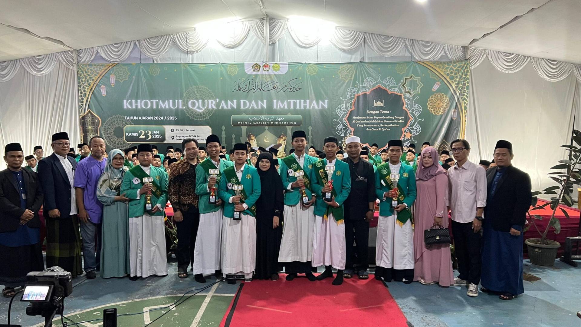 photo Khotmul & Imtihan Al - Qur'an MTsN 24 Jakarta Timur Kampus B