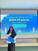 ketua panitia acara doa dan santunan anak yatim 