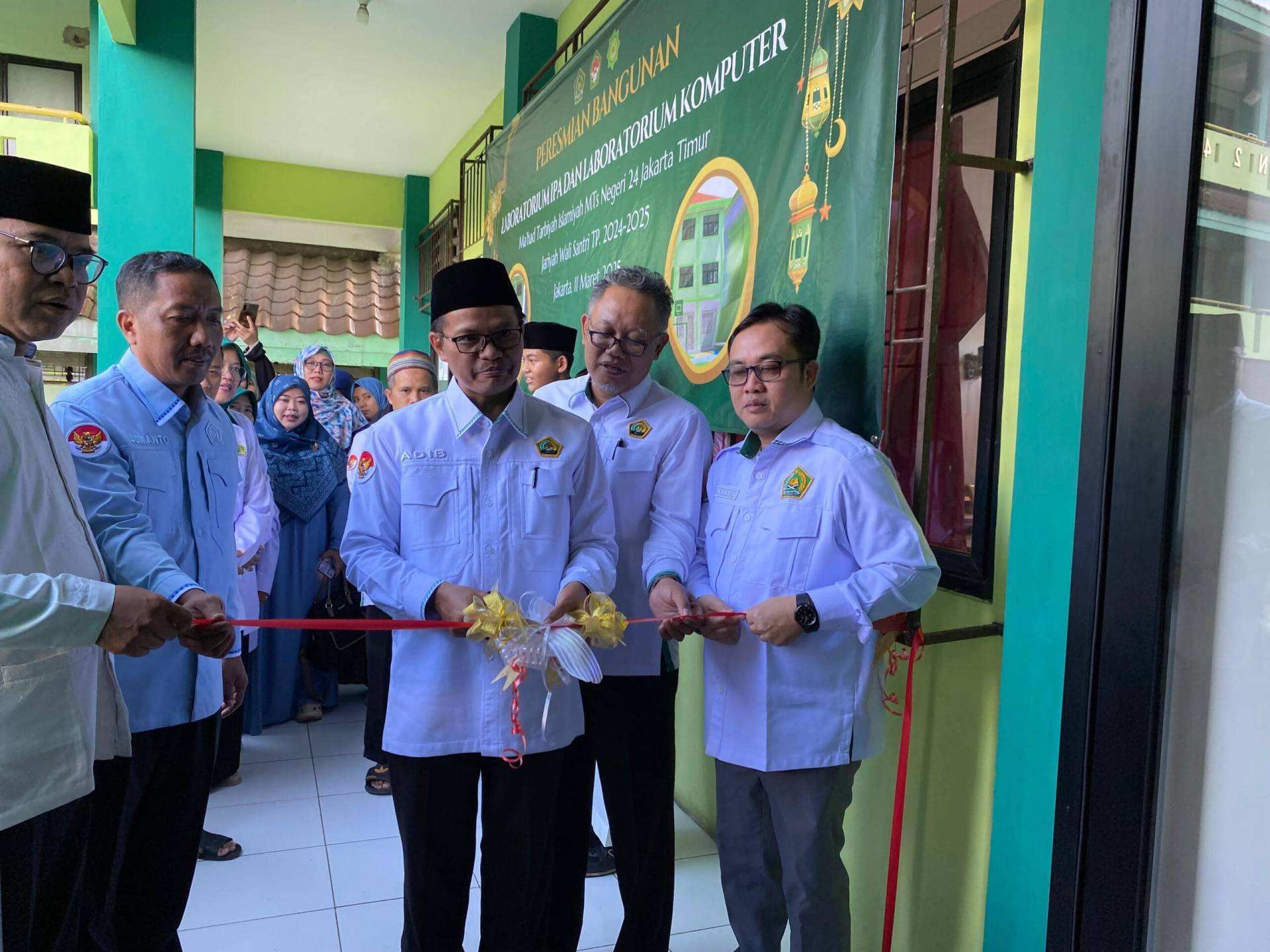 Photo Pembinaan Pegawai & Peresmian Laboratorium IPA-Komputer MTsN 24 Jakarta